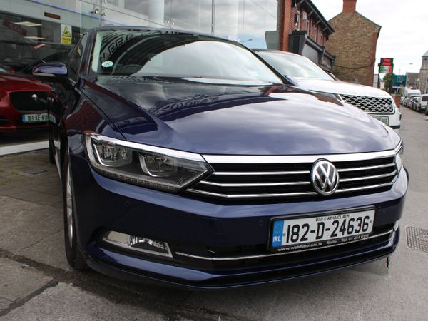 Volkswagen Passat Saloon, Diesel, 2018, Blue