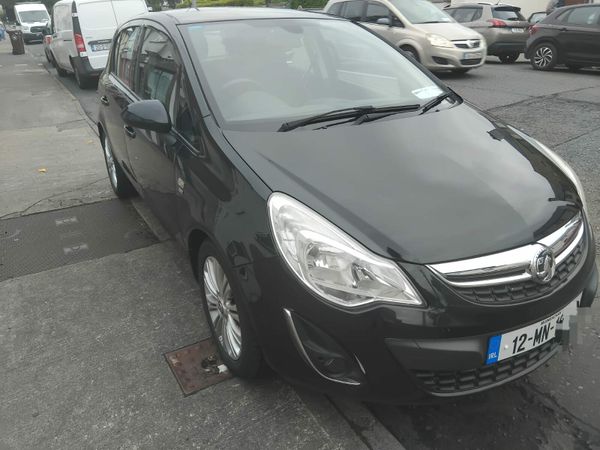 Vauxhall Corsa Hatchback, Petrol, 2012, Black
