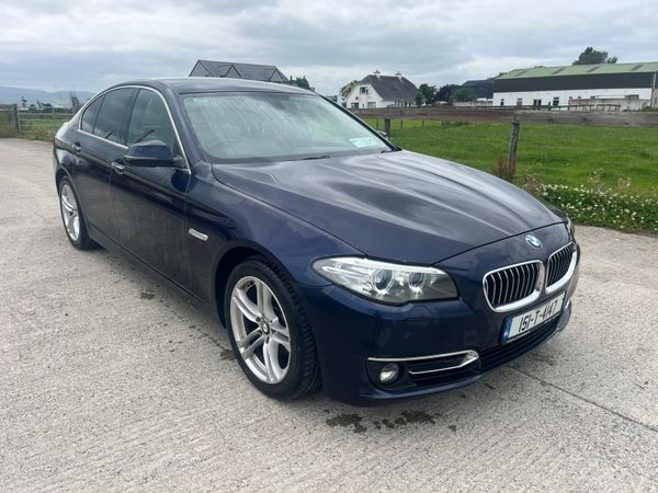 BMW 5-Series Saloon, Diesel, 2015, Blue