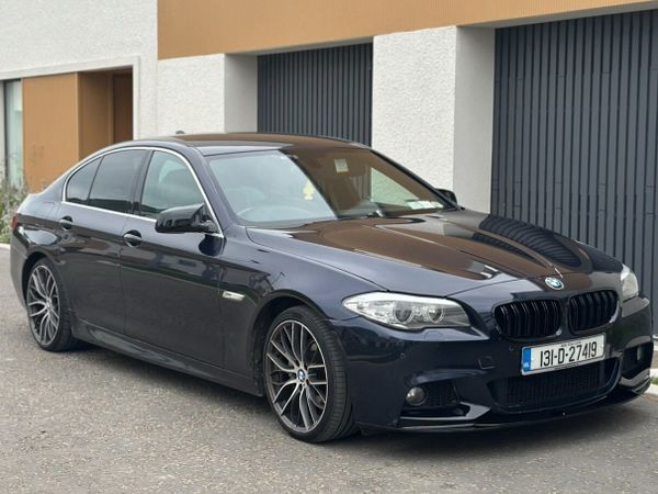 BMW 5-Series Saloon, Diesel, 2013, Blue