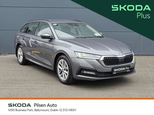 Skoda Octavia Estate, Petrol, 2024, Grey