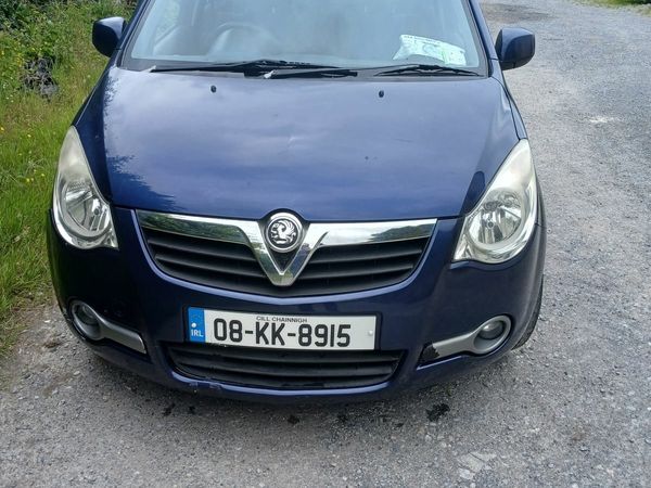 Vauxhall Agila Hatchback, Petrol, 2008, Blue