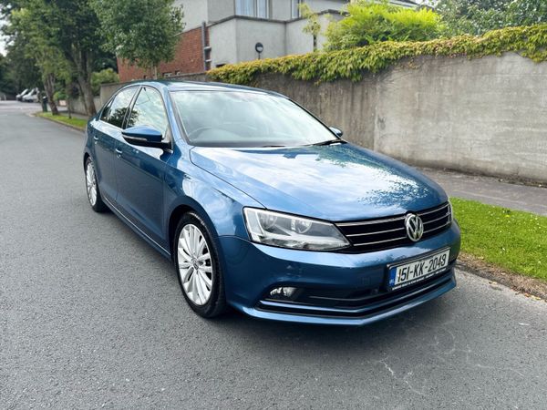 Volkswagen Jetta Saloon, Diesel, 2015, Blue