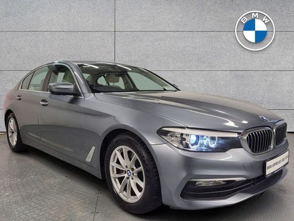 BMW 5-Series Saloon, Diesel, 2018, Grey