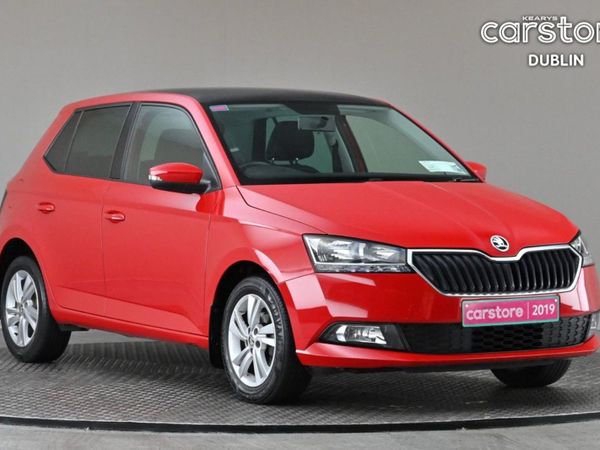 Skoda Fabia Hatchback, Petrol, 2019, Red
