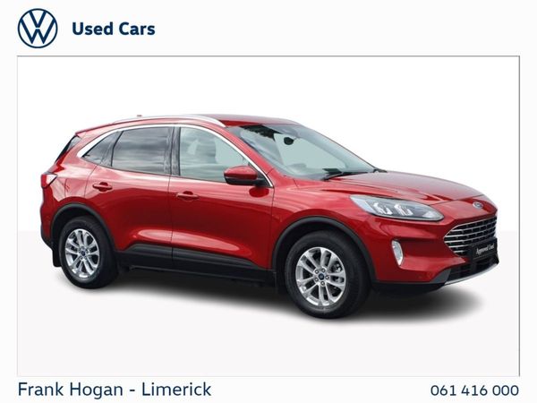 Ford Kuga SUV, Petrol Plug-in Hybrid, 2023, Red
