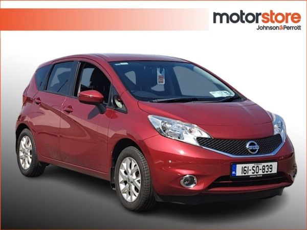 Nissan Note MPV, Petrol, 2016, Red