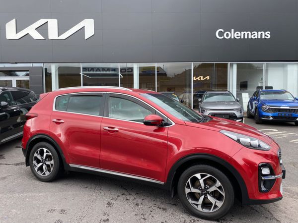 Kia Sportage SUV, Diesel, 2020, Red