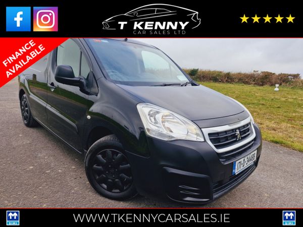 Peugeot Partner Van, Diesel, 2017, Black