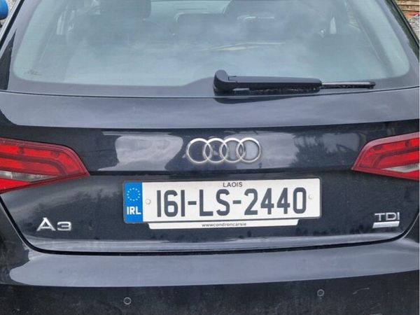 Audi A3 Hatchback, Diesel, 2016, Black