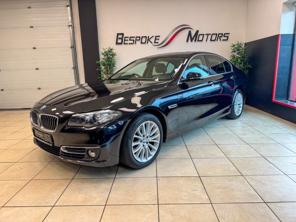 BMW 5-Series Saloon, Diesel, 2016, Black