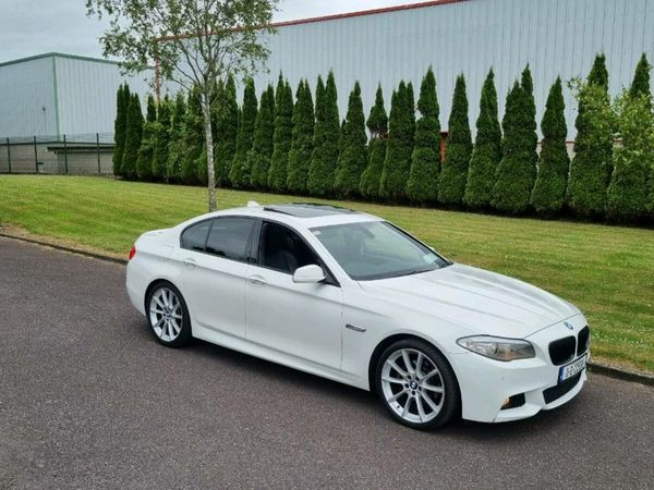 BMW 5-Series Saloon, Diesel, 2011, White