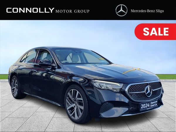 Mercedes-Benz E-Class Saloon, Diesel Hybrid, 2024, Black