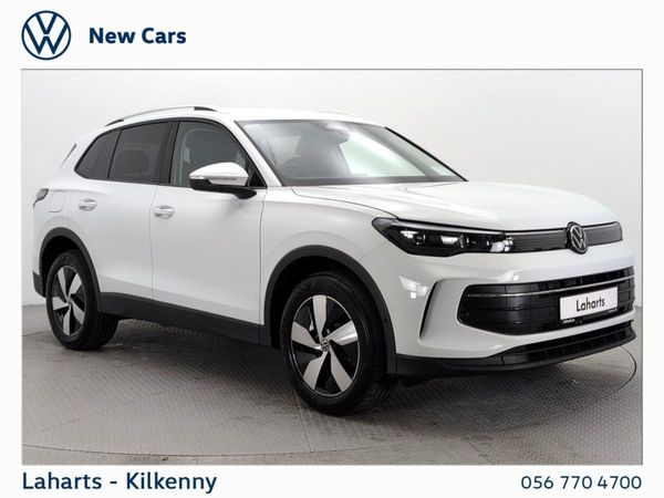 Volkswagen Tiguan SUV, Petrol Plug-in Hybrid, 2025, White