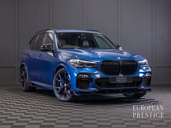 BMW X5 SUV, Petrol Plug-in Hybrid, 2021, Blue