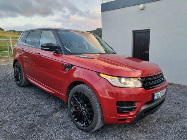 Land Rover Range Rover Sport SUV, Diesel, 2014, Red
