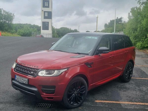 Land Rover Range Rover Sport SUV, Diesel, 2014, Red
