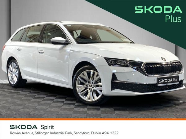 Skoda Octavia Estate, Diesel, 2024, White