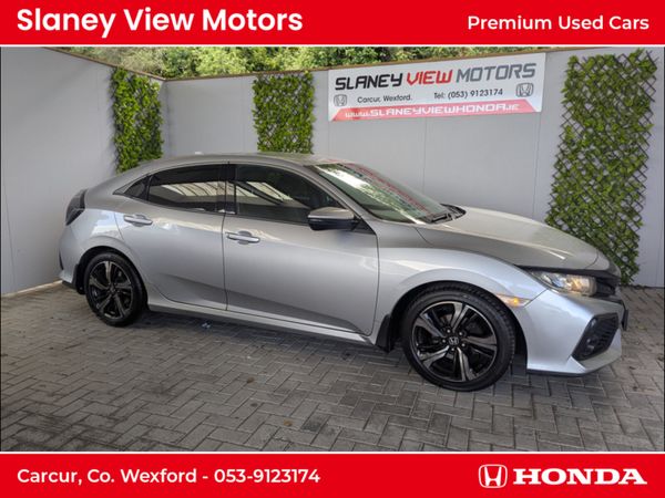 Honda Civic Hatchback, Petrol, 2018, Grey