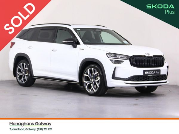 Skoda Kodiaq Estate, Diesel, 2025, White
