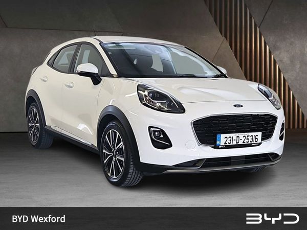 Ford Puma MPV, Petrol Hybrid, 2023, White