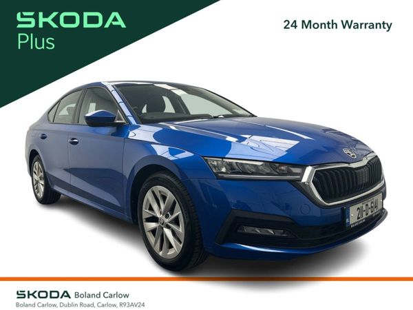 Skoda Octavia Saloon, Petrol, 2021, Blue