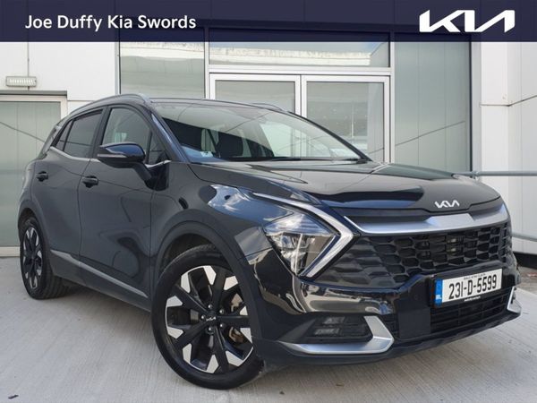 Kia Sportage SUV, Petrol Plug-in Hybrid, 2023, Black