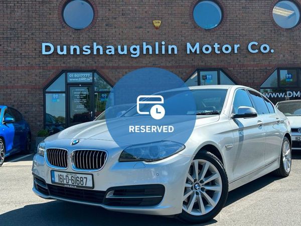 BMW 5-Series Saloon, Diesel, 2016, Silver