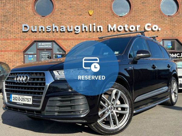 Audi Q7 SUV, Diesel, 2016, Black