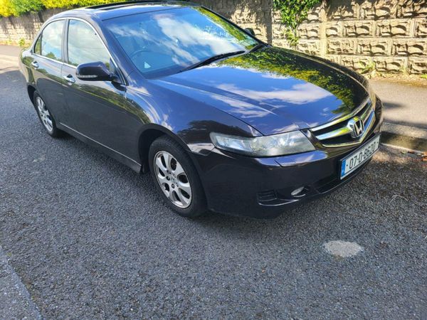 Honda Accord Saloon, Petrol, 2007, Black
