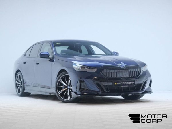 BMW 5-Series Saloon, Hybrid, 2024, Blue