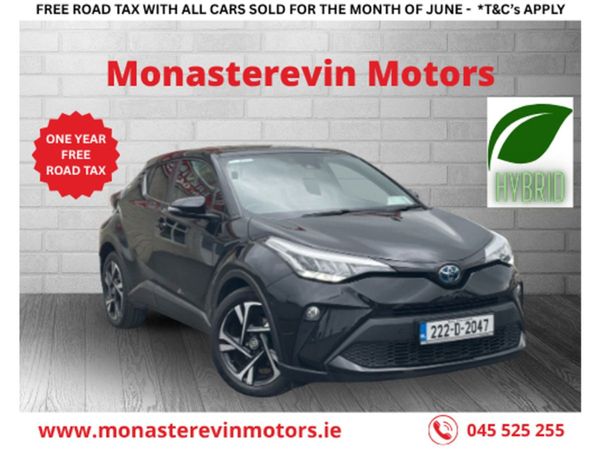 Toyota C-HR Hatchback, Petrol Hybrid, 2022, Black