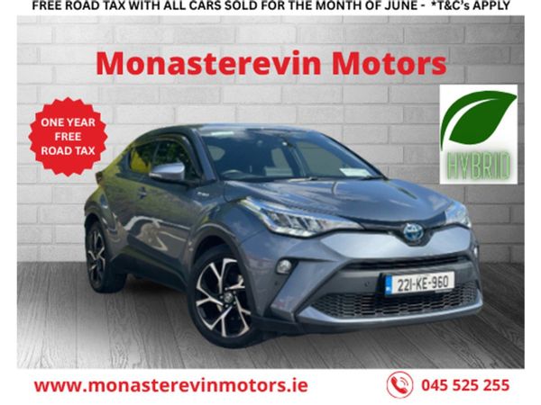 Toyota C-HR Hatchback, Petrol Hybrid, 2022, Grey