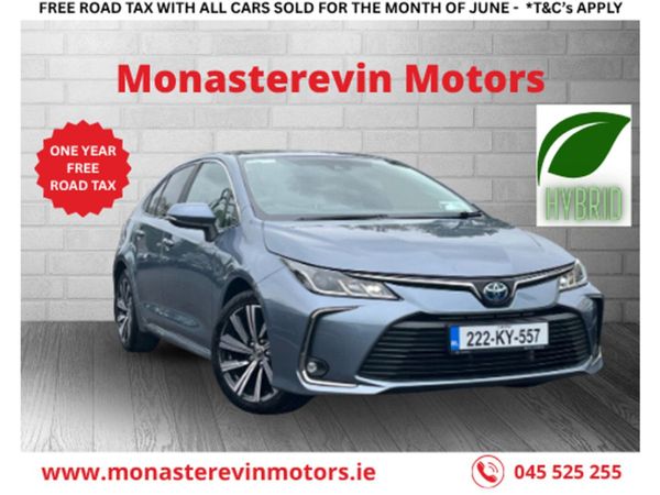 Toyota Corolla Saloon, Petrol Hybrid, 2022, Grey