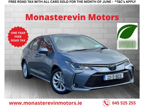 Toyota Corolla Saloon, Petrol Hybrid, 2022, Grey