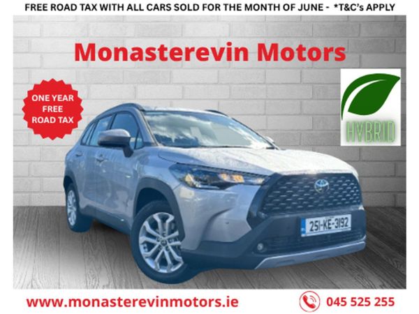 Toyota Corolla Cross Hatchback, Petrol Hybrid, 2025, Grey