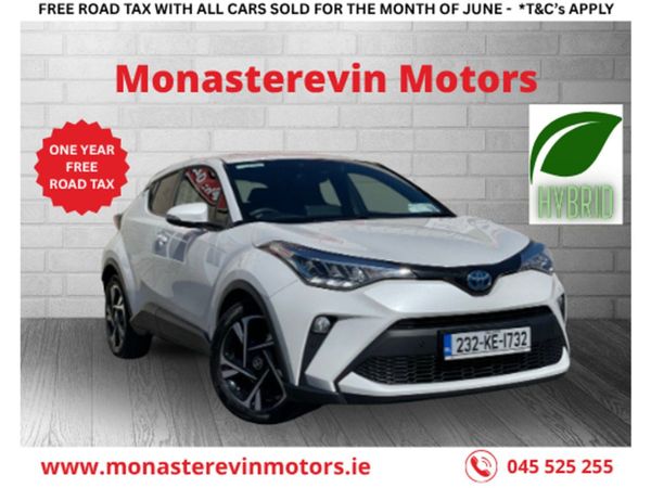 Toyota C-HR Hatchback, Petrol Hybrid, 2023, White