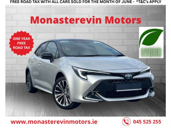 Toyota Corolla Hatchback, Petrol Hybrid, 2024, Grey