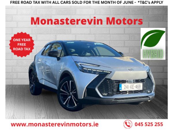 Toyota C-HR Hatchback, Petrol Hybrid, 2024, Grey