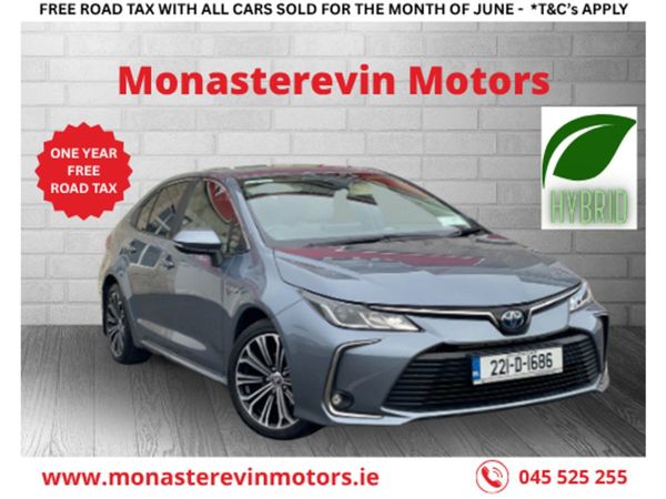 Toyota Corolla Saloon, Petrol Hybrid, 2022, Grey