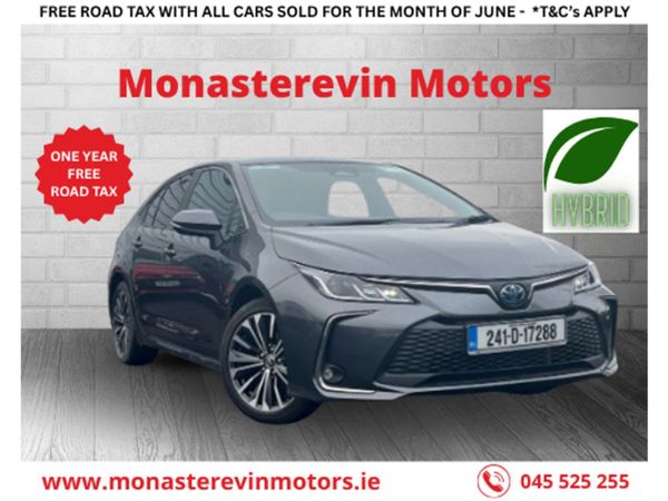 Toyota Corolla Saloon, Petrol Hybrid, 2024, Grey
