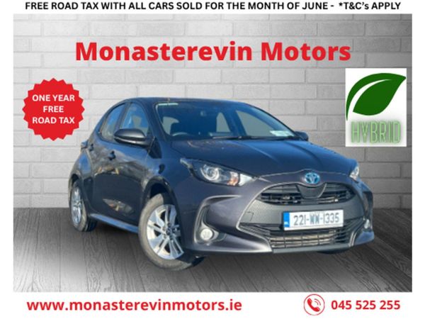 Toyota Yaris Hatchback, Petrol Hybrid, 2022, Grey