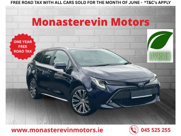 Toyota Corolla Estate, Petrol Hybrid, 2022, Blue