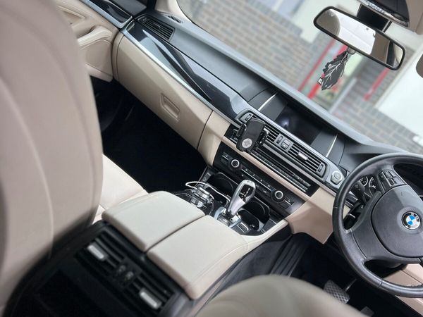 BMW 5-Series Saloon, Diesel, 2015, Black