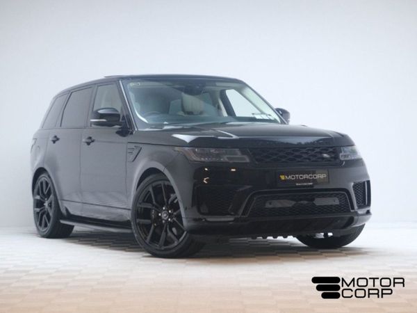 Land Rover Range Rover Sport SUV, Hybrid, 2019, Black
