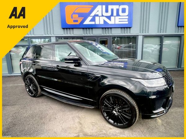 Land Rover Range Rover Sport Estate, Petrol Plug-in Hybrid, 2019, Black