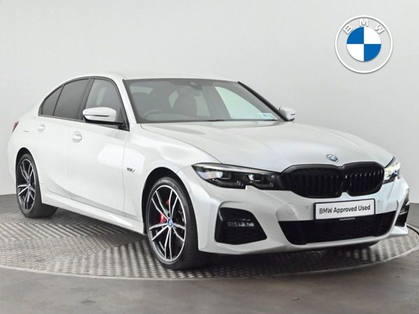BMW 3-Series Saloon, Petrol Plug-in Hybrid, 2022, White