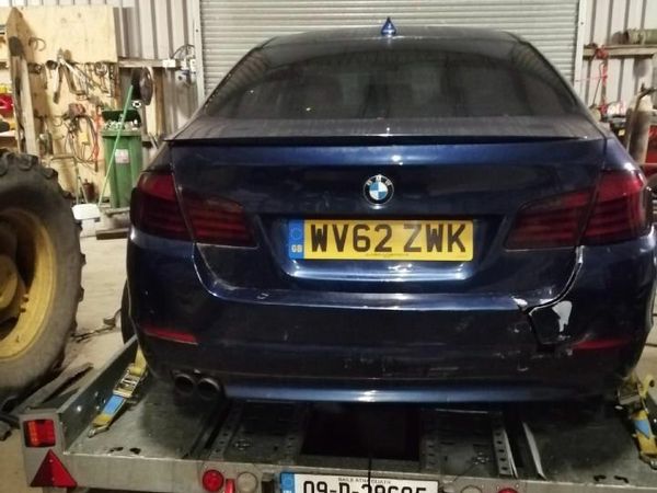 BMW 5-Series Saloon, Diesel, 2012, Blue