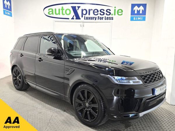 Land Rover Range Rover Sport SUV, Hybrid, 2020, Black