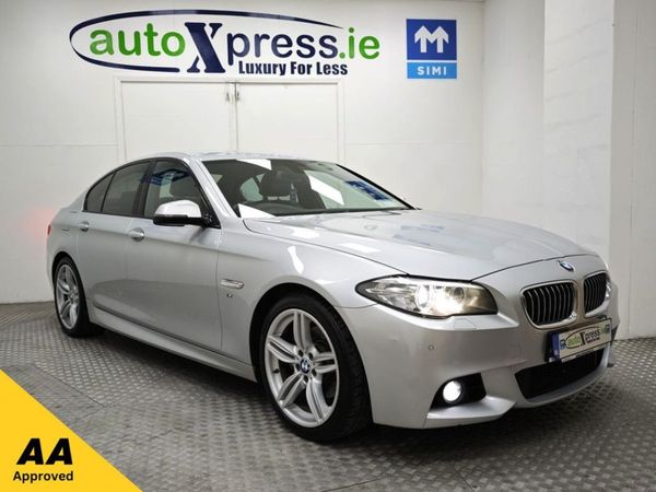 BMW 5-Series Saloon, Diesel, 2015, Silver